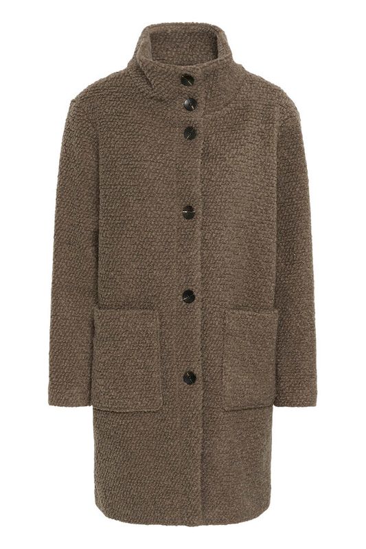 Ferddy wool coat walnut