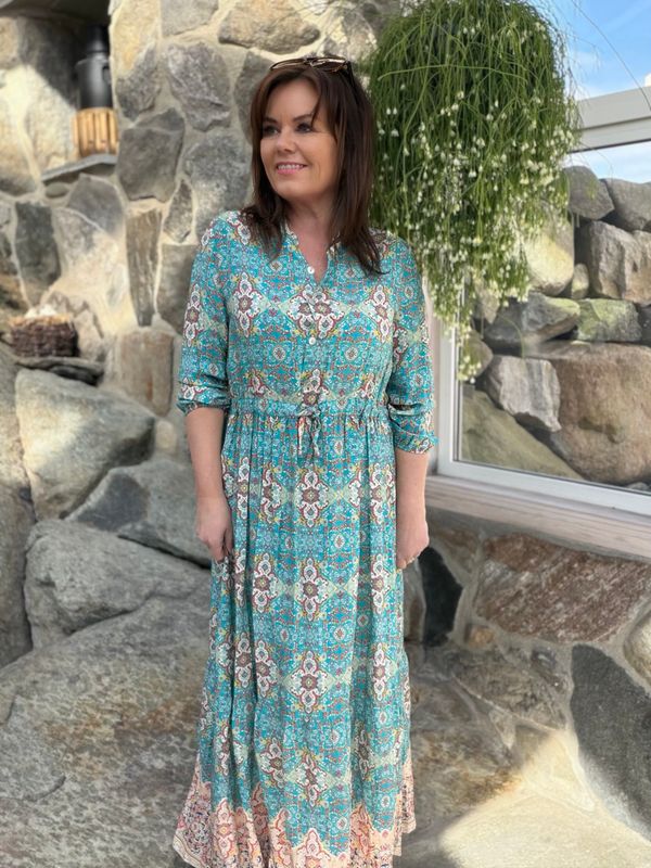 CRAlora Long Dress fra Cream