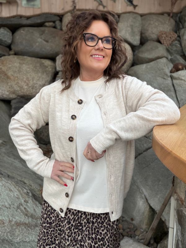 Orlean cardigan cream
