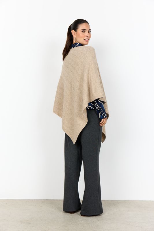 Poncho med glitter
