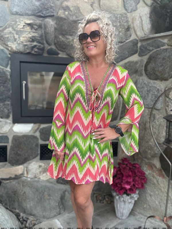 Donna tunica Bahamas 