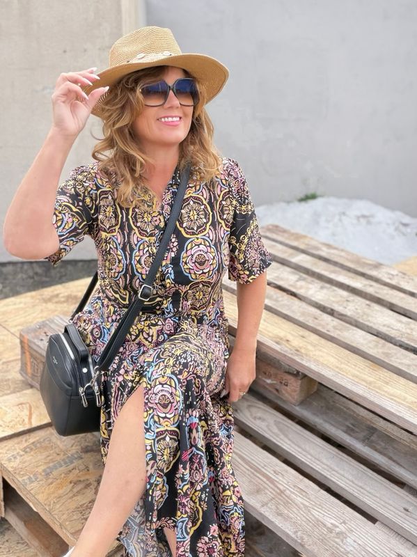 Fanny kjole sort