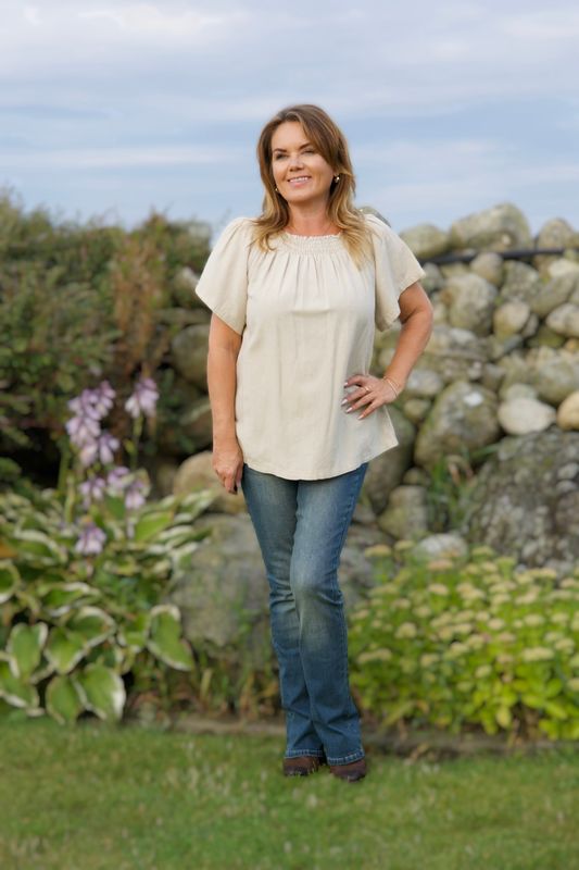 Vicky smock bluse