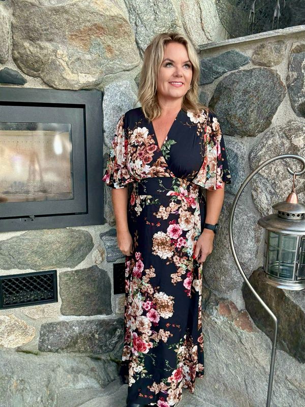 Pernille kjole sort
