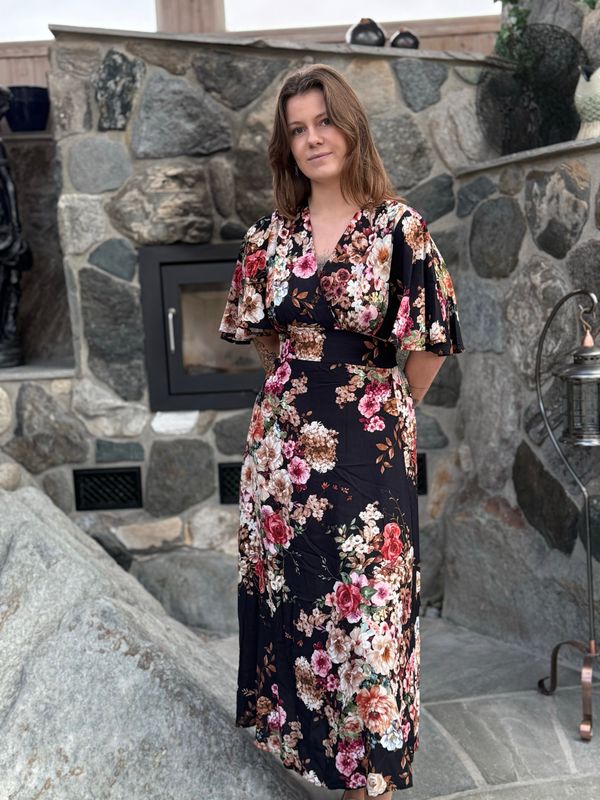 Pernille kjole sort