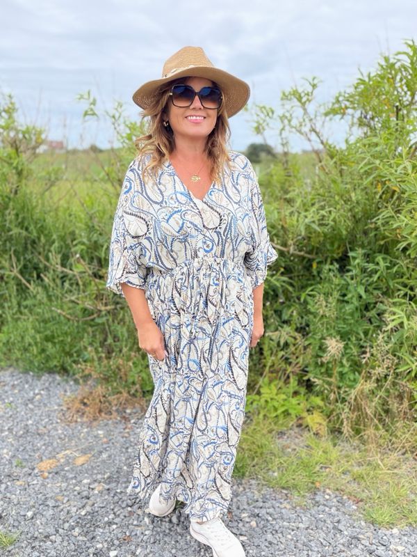 Linda dress blå