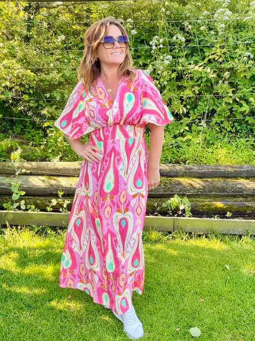 Hovedbilde PERNILLE ROSE KJOLE bright rose