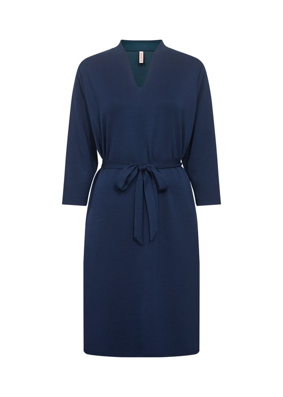 Banu kjole marineblå