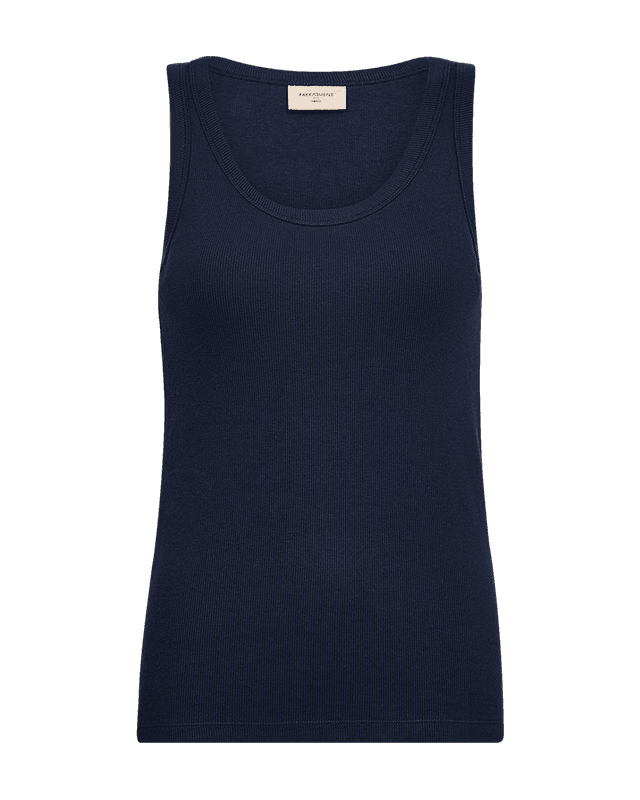Hi singlet  marineblå
