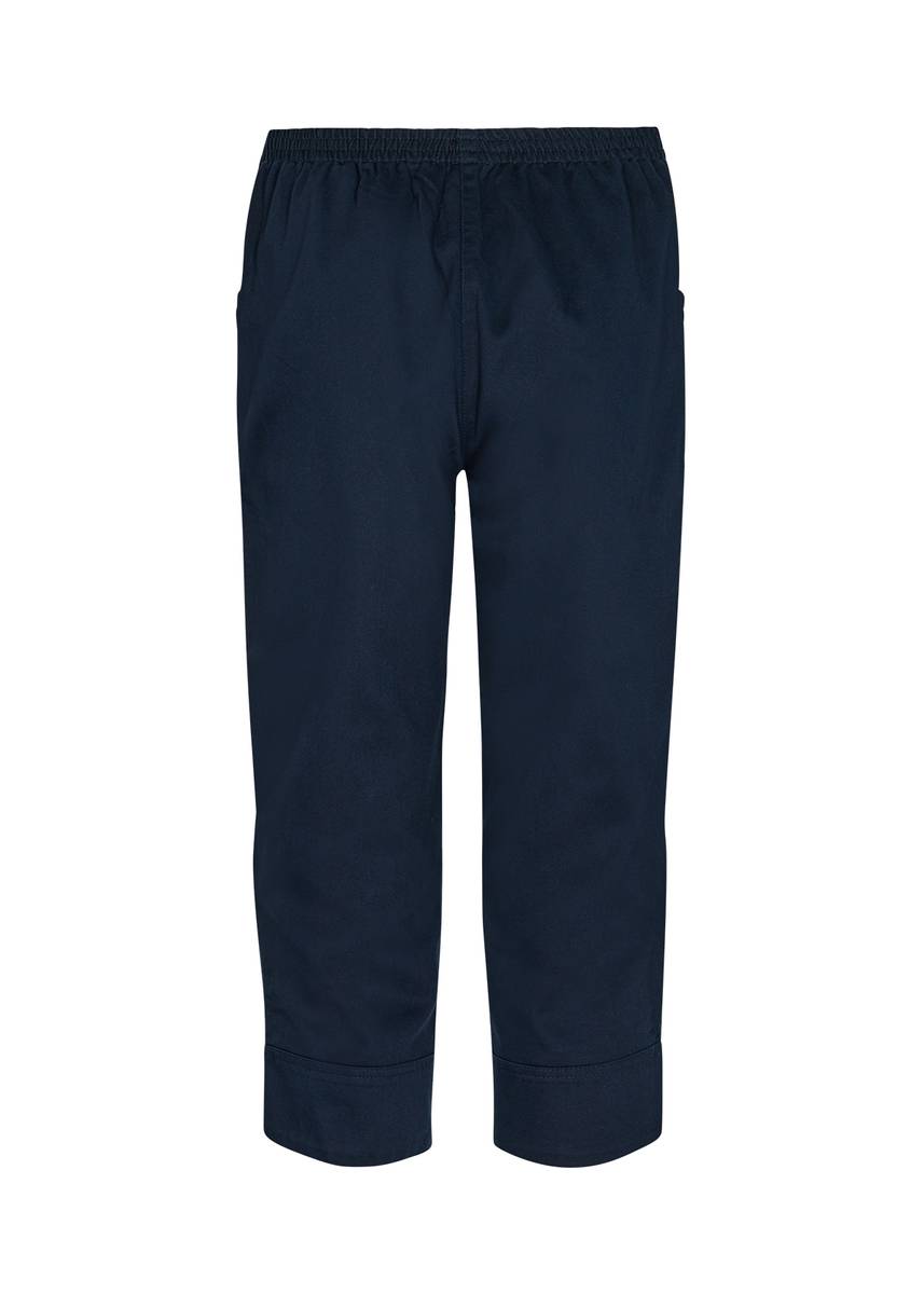 Akila capri med en knapp navy