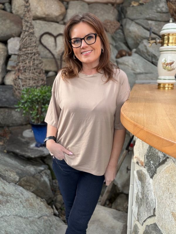 Prea tee silver mink