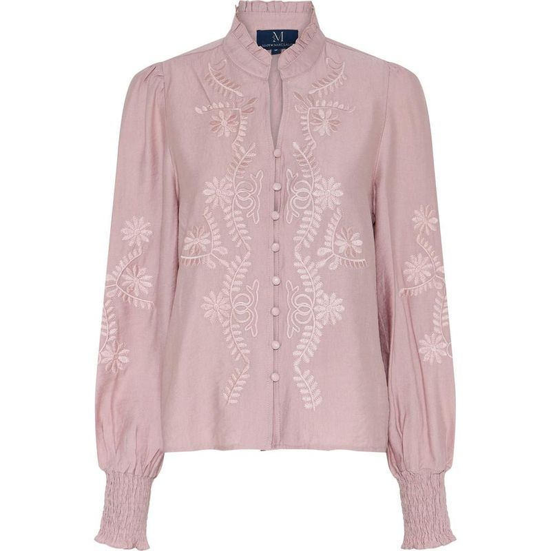 Vanessa emb shirt rosa