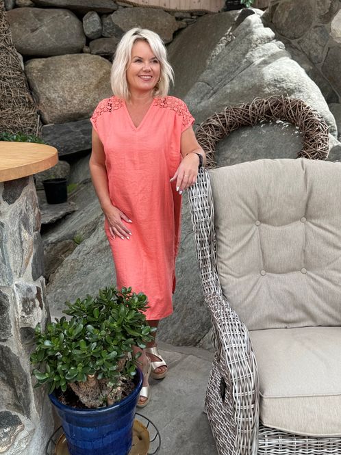 Hovedbilde Larry dress georgia peach 