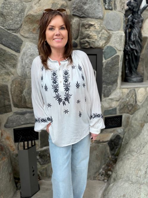 Hovedbilde Lisa emb bluse 