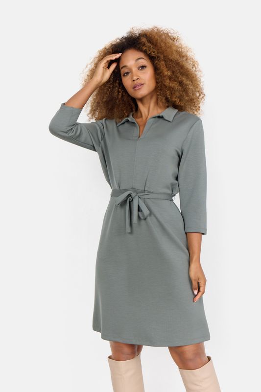 Banu dress dusty green 