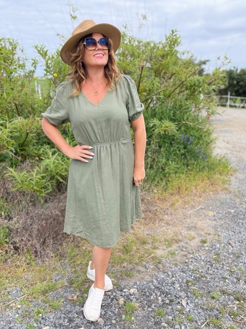 Hovedbilde Lava dress Deep lichten green