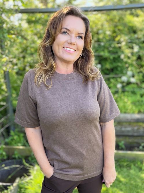 Hovedbilde Mila t shirt brun