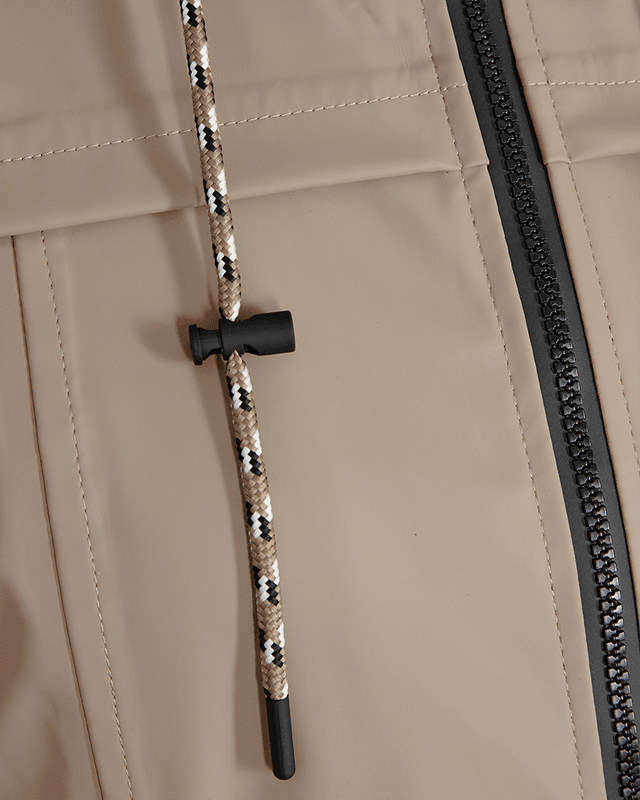 Rain jacket desert taupe 