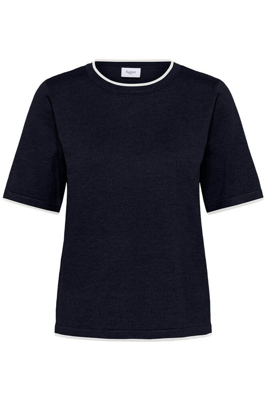 Mila t shirt NightSky Ice Contrast - Blue |