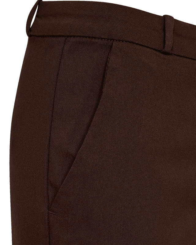 Solveig wide bukse brun