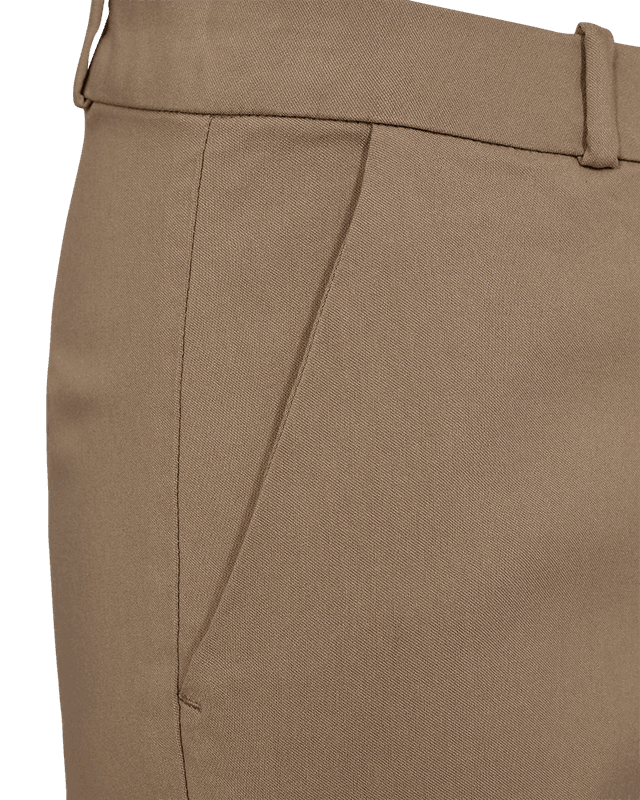 Solveig wide bukse silver mink