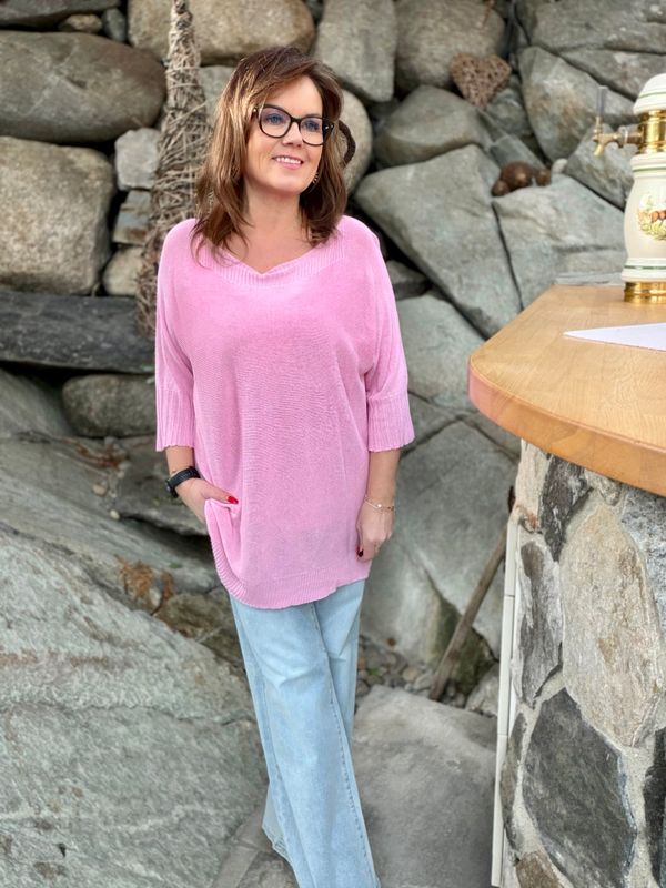 Makia summer knit rosa