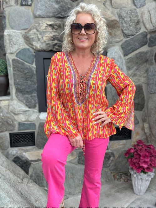 Hovedbilde Fanny blouse Miami beach 