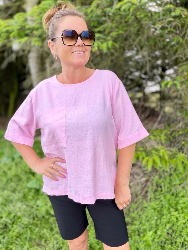 Lava topp rosa