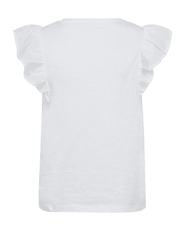 Sabina tee  brilliant white